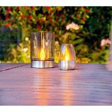 Flector Garten LED-Solar-Windlicht „Ambience“ 212566 HELLWEG 2 Stück