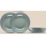 POZZI MILANO Set 2 tiefe Teller aus Porzellan ø 20 cm Maximarkt 2 Stück 1 Set