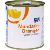 aro  Mandarin-Orangen, Preisangabe ohne MwSt. (Preis inkl. MwSt. 0,88 €), METRO 312 Gramm 1 Dose