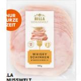 BILLA GENUSSWELT Whisky- od. Preiselbeerschinken geschnitten BILLA 100 Gramm 1 Packung