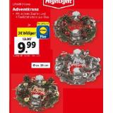 Promotion Bild von Livarno Home Adventkranz Lidl APP Preis 1 Stück
