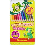 Bild von Jolly Buntstifte  „Supersticks Classic“ PAGRO DISKONT 12 Stück 1 Packung