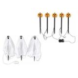 Livarno Home Halloween-LED-Gartenspieße Lidl 1 Set