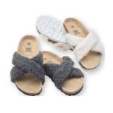 Rubin Damen-Fußbettpantoffel „Teddy“ Maximarkt 1 Paar