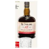 El Dorado 12 Yo im Geschenkkarton + Glas GRATIS! INTERSPAR 0.70 Liter 1 Flasche