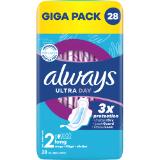 Bild von always Binde Giga Pack Ultra Long mit Flügeln, Preisangabe ohne MwSt. (Preis inkl. MwSt. 5,49 €), METRO 1 Packung