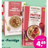 Verival Bio-Granola oder -Porridge versch. Sorten Denns BioMarkt 1 Packung