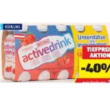 Milsani Active Drink Erdbeere oder Multifrucht HOFER 100 Gramm 10 Stück