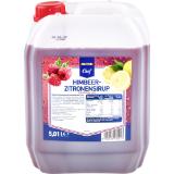 Metro Chef Himbeer-Zitronensirup, Preisangabe ohne MwSt. (Preis inkl. MwSt. 12,36 €), METRO 5.01 Liter 1 Packung