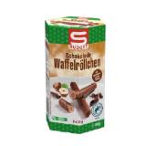 S-BUDGET Schokolade Waffelröllchen versch. Sorten SPAR 25 Gramm 8 Stück