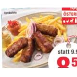 maxi.restaurant Cevapcici mit Pommes, Senf, Ajvar und Zwiebelringen Maximarkt 1 Set
