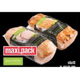 Gourmetfein Leberkäse Classic, Pizza, Chili Cheese oder Käse Maximarkt 500 Gramm 1 Stück