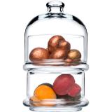 Serviersets Servierschalenset 3-tlg. mit Haube, Preisangabe ohne MwSt. (Preis inkl. MwSt. 5,75 €), METRO 1 Set