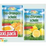 Spar Natur pur Bio-Orangenschale oder Bio-Zitronenschale Maximarkt 10 Gramm 1 Packung