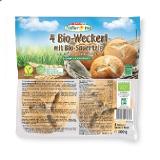 Spar Natur pur 4 Bio-Weckerl mit Bio-Sauerteig oder 4 Bio-Mehrkornweckerl mit Bio-Sauerteig SPAR 1 Packung