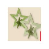 Dekoaufsteller Stern 2-teilig, 20 cm Maximarkt 1 Stück