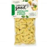 simply good Tortelloni Ricotta & Spina Sutterlüty 500 Gramm 1 Packung