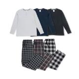 Up 2 Fashion Men Herren-Flanell-Pyjama versch. Farben und Modelle HOFER 1 Set