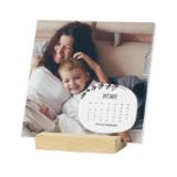 BIPA TISCHKALENDER mit Holzfuß 15 x 15 cm BIPA 1 Stück