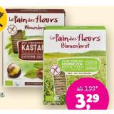 Blumenbrot Bio-Knusperschnitten verschiedene Sorten Denns BioMarkt 150 Gramm 1 Packung