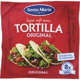Santa Maria Tortillas Original Small, Preisangabe ohne MwSt. (Preis inkl. MwSt. 2,52 €), METRO 200 Gramm 1 Packung