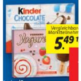 Promotion Bild von Kinder / Ferrero Chocolate oder Yogurette Eis Lidl APP Preis 220 Milliliter 1 Packung