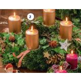 Adventkranz Exklusiv verschiedenen Farben und Modellen HOFER 1 Stück