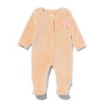 Promotion Bild von Jumpsuit, Velourstoff sandfarben HEMA 1 Stück