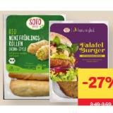 Soto Bio-Röllchen oder Falafel Burger MPREIS 1 Packung