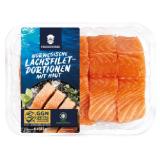 Fischerstolz Lachsfilet mit Haut Lidl 125 Gramm 4 Stück