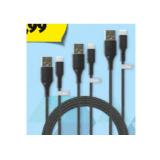 SpeedLink Kabel-Set USB-A Auf USB-C HOFER 3 Stück 1 Set