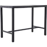 Metro Professional Alu-Rattan Bartisch Balsario, Preisangabe ohne MwSt. (Preis inkl. MwSt. 216,00 €), METRO 1 Stück