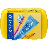 curaprox Reiseset Zahnbürste, 1 Stk. Zahnpasta 10ml Interdentalbürste, 1 Stk. dm 1 Set