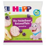 HiPP Reiswaffeln Heidelbeere ab dem 8.Monat dm 30 Gramm 1 Packung