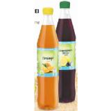 RIO D'ORO Sirup Zuckerfrei Orange oder Johannisbeere-Zitrone HOFER 700 Milliliter 1 Flasche