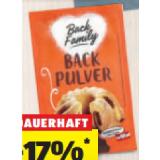 Back Family Backpulver HOFER 15 Gramm 10 Stück