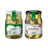 Efko Gurki Räder oder Schlemmergurken BBQ Versch. Sorten Lidl 370 Milliliter 1 Glas