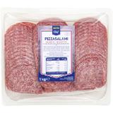 Metro Chef Pizzasalami K80, Preisangabe ohne MwSt. (Preis inkl. MwSt. 7,14 €), METRO 1 Kilogramm 1 Packung