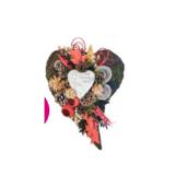 Moosartikel natur Herz-, Kissen- oder Kreuzform ca. 40 cm groß Sutterlüty 1 Stück