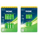 Tronic Akkus, 8 Stück AA, 2.500 mAh oder AAA, 1.000 mAh Lidl 1 Set