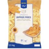 Metro Chef Dipper Fries, Preisangabe ohne MwSt. (Preis inkl. MwSt. 2,64 €), METRO 1 Kilogramm