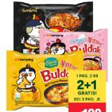 Samyang Buldak Ramen versch. Sorten MPREIS 140 Gramm 1 Packung