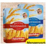 Haberfellner Backfein Weizenmehl T480 versch. Sorten SPAR 1 Kilogramm 1 Packung