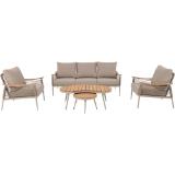 Loungegruppe Bernie, Preisangabe ohne MwSt. (Preis inkl. MwSt. 1198,80 €), METRO 1 Set