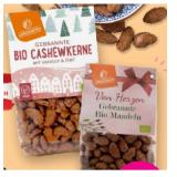 Landgarten Gebrannte Bio-Nüsse oder -Kerne verschiedene Sorten Denns BioMarkt 150 Gramm 1 Packung