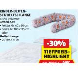 Novitesse Kinder-Betten-Set/Bettschlange HOFER 1 Stück