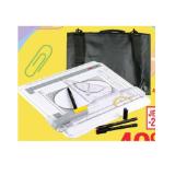 Aristo Geo-Zeichenplatten-Set Maximarkt 3 Stück 1 Packung