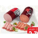 Moser Schwarze Pute oder Schwarze Pute Chili SPAR Gourmet 100 Gramm