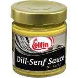 Elfin Senfsauce Dill, Preisangabe ohne MwSt. (Preis inkl. MwSt. 2,63 €), METRO 200 Milliliter 1 Glas