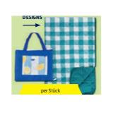 Home Creation Picknickdecke mit Tasche versch. Designs HOFER 1 Stück